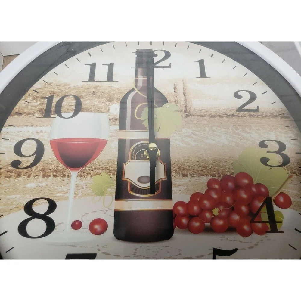 Plastic Wall Decorative Clock (app.11.5